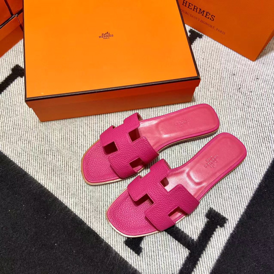 에르메스 올수공 오란 슬리퍼 샌들 토고 43